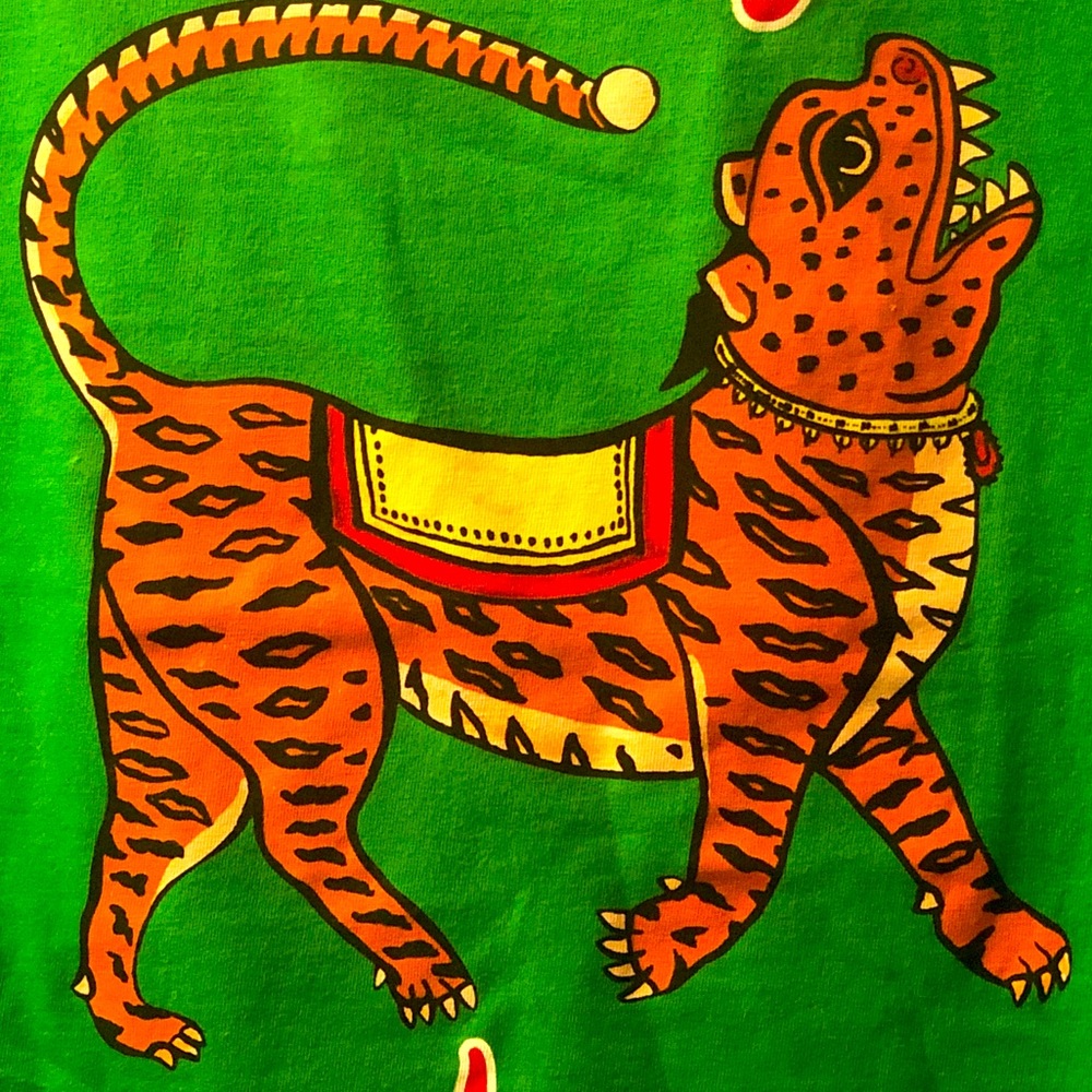 GUCCI kids “blind for love” tee green size 8